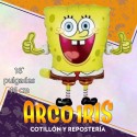 Mylar 18 Personaje Bob Esponja Metal Xu - 46 Cm Globo Metalizado Papel