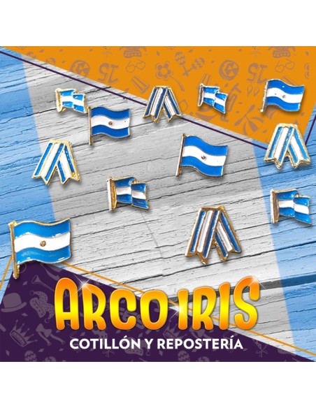 Escarapelas Metal Pin X 12 - Viva La Patria Patrio