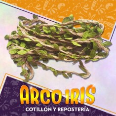 Hilo Sisal Con Hojas 10 Mt Xu