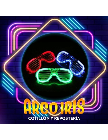 Luminoso Anteojo Flogger Contorno Led X 12