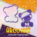 Cortante Cookies Oso - Plastico -