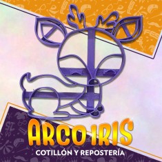 Cortante Cookies Ciervo - Plastico -