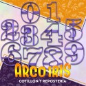 Cortante Cookies Numeros 8 Cm Xu - 1-2-3-4-5-6-7-8-9-0