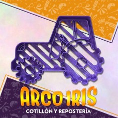 Cortante Cookies Tractor - Plastico -