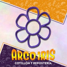 Cortante Cookies Flor 6 Petalos- Plastico -