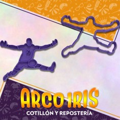 Cortante Cookies Dibu - Plastico Violeta Mundial