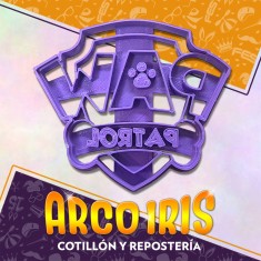 Cortante Cookies Paw Patrol - Plastico Violeta