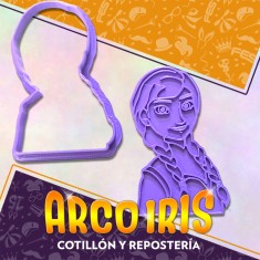 Cortante Cookies Frozen Ana Xu