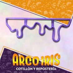 Cortante Cookies Drip - Plastico -