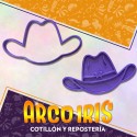 Cortante Cookies Sombrero Sherif - Plastico