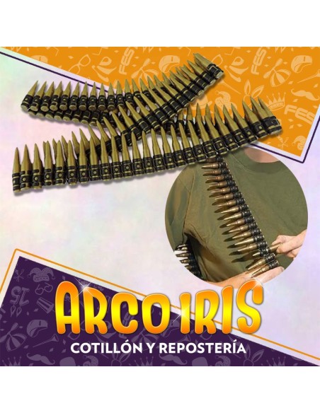 Cinturon Con Balas Cowboy Xu -100 Balas Party Store