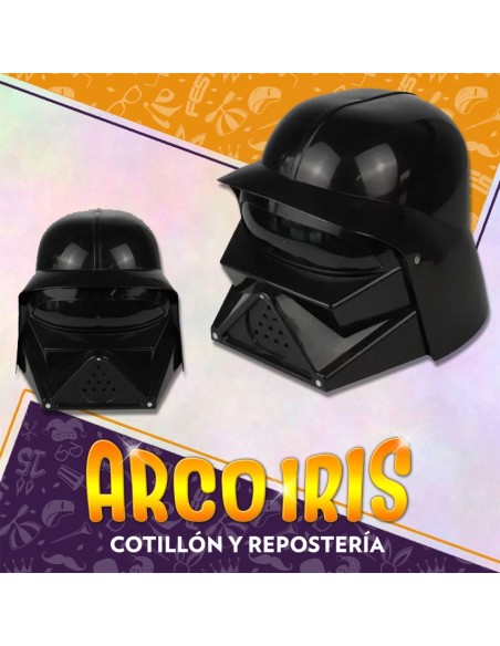Casco Galactico Negro Xu - Party Store