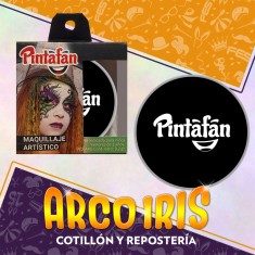 Maquillaje Pasta Negro 9.2g Xu +3-10% Brillante Promo Por Cantidad Artistico Halloween Pintafan
