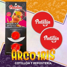 Maquillaje Pasta Fluo Rosa 2g X 2 Artistico Halloween Pintafan