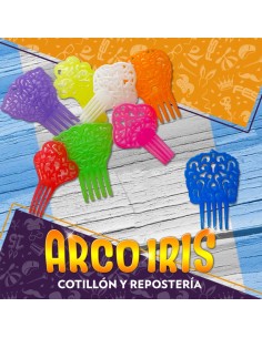 Peineton Mini Color X 12 - Surtido Patrio Patrimar