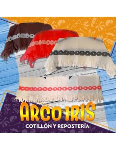 Poncho Patrio Fiselina Con Guarda