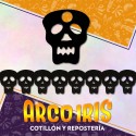 Guirnalda Calaveras 20cm.x 2m. Halloween Rondi