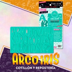 Cool Stamp Unicorn Mayuscula Con Onda Xu - Sellos La Botica