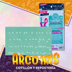 Cool Stamp Loli Pop Mayuscula Y Miniscula Xu - Sellos La Botica