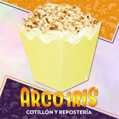 Caja Multiuso Amarillo Pastel X 6 - Fest Copack