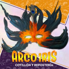 Antifaz Pluma Tola Grande Xu