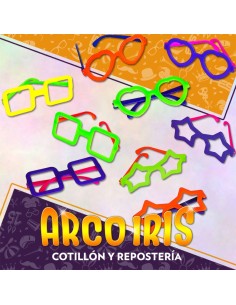 Anteojo Plastico X 4 -cuadrado Valentin Rotti