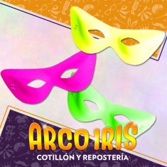 Antifaz Plastico Chino Fluo X 12 - Gape