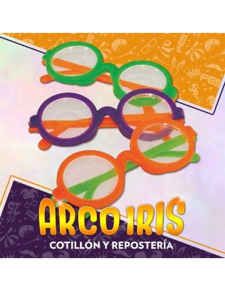 Anteojo Bobo Con Diente Xu - Negro/fluor