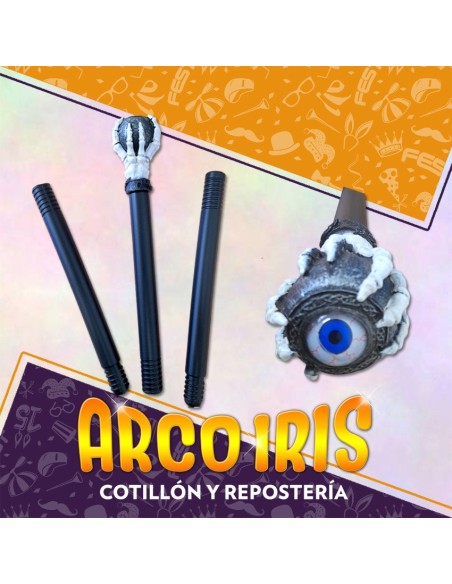 Baston Ojo Movil De La Muerte Xu - 3 Partes 90 Cm Halloween Party Store