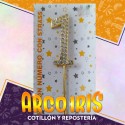 Pinche Metal Numero 1 Con Strass Xu - Party Store