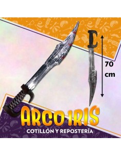 Espada Espartana Xu - 70 Cm Tamano Unico Party Store