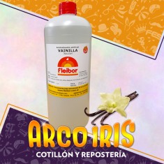 Vainilla Fleibor Incolora X 1 Litro -aromatizante Vainilla-