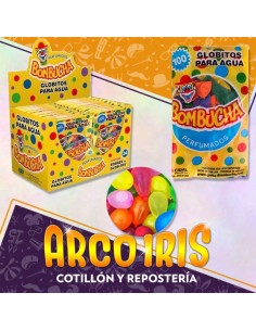 Bombitas Bombucha 24 X 100 - Oferta Caja Exhibidora Perfumadas Carnaval Verano  Cyber Monday