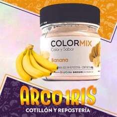 Color Mix Banana X 60 Gr - Color Y Sabor Linea Goumert