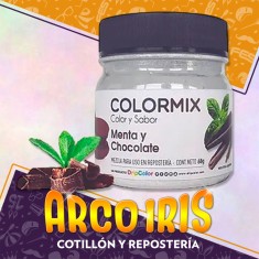 Color Mix Menta Y Chocolate X 60 Gr - Color Y Sabor Linea Goumert