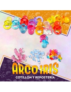 Chupete Mini Cristal X 50 - Rosa/celeste Patrimar