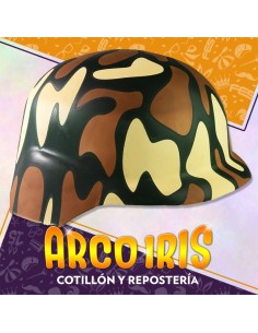 Casco Militar Xu - Camufaldo/verde Gape 2