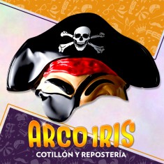 Careta Pirata Media Frente X 12 - Gape