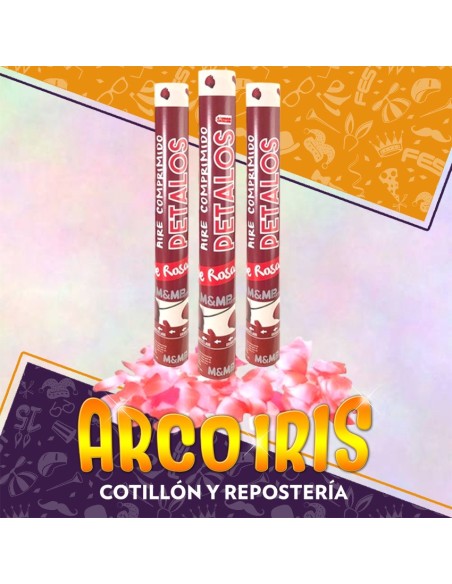 Canon 40 Cm Papel Petalos - Rojo/blanco/rosas Party Store Alfatrade