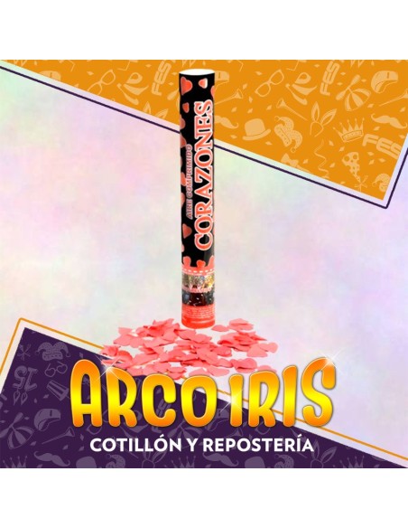 Canon 40 Cm Papel Corazon - Valentin Party Store Mym Otros Valentin