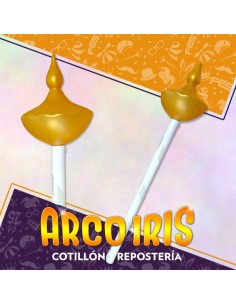 Cetro Reina Plastico 43 Cm - Con Cinta Mic Y Mac