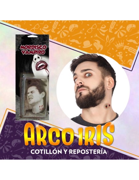 Cicatriz Mordisco Vampiro Xu - Halloween Party Store