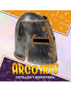 Casco Rigido Medieval Xu - Con Vicera Party Store
