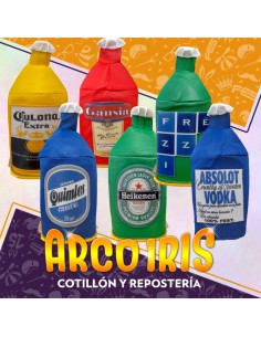 Gorro Botella Xu +3-10% - Cerveza Frezzi Gansia Vodka Ferne Coca Promo Por Cantidad 2