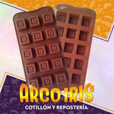 Silicona Molde Bombones Cuadrados X 15 - Dsaza Cyber Monday