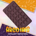 Silicona Molde Hojas/flores Finitas X 24 - Chicas Bombones Dsaza