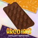 Silicona Molde Bombones Mini Huevo De Pascua