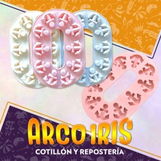 Silicona Molde Anclas X 10 Plancha -