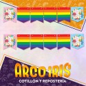 Banderin Lgbt Xu - Multicolor Diversidad Pride Rondi