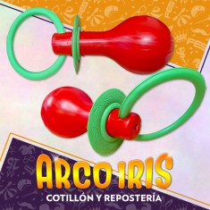 Chupete Gigante 28 Cm Maraca Plastico Xu - Chupeton